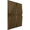Ekena Millwork 19 5/8in. W x 19 5/8in. H Edinburgh EnduraWall Decorative 3D Wall Panel Covers 2.67 Sq. Ft. WP20X20EDCCB - alternate 4